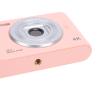 50MP Dual Lens Digital Camera, Compact Portable Camera with Self Adaptive Anti Shaking, 2.4 Inch Screen, HD Vlogging Camera for Kids and Students with Tripod and Storage (Pink) view 4