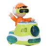 ariarly Dancing Robot Toy DJ Bouncing Beat Rock Boy Dancing Toy with Music Flashing Light Universal Wheel Automatic Movement Robot Car for Toddlers (Green) view 4