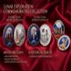 Artemis II 2026 Commemorative Coin, First Crewed Lunar Mission Coin, Space Exploration Collectible Souvenir for Astronomy Fans, Lunar Mission 3D Commemorative Coin (Fly to the Moon C) view 2