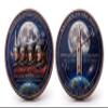 Artemis II 2026 Commemorative Coin, First Crewed Lunar Mission Coin, Space Exploration Collectible Souvenir for Astronomy Fans, Lunar Mission 3D Commemorative Coin (Fly to the Moon A) view 1