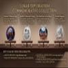 Artemis II 2026 Commemorative Coin, First Crewed Lunar Mission Coin, Space Exploration Collectible Souvenir for Astronomy Fans, Lunar Mission 3D Commemorative Coin (Fly to the Moon B) view 3