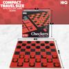 [3 Pack] HI-Q Checkers & Tic-Tac-Toe Board Game Set Multi-Pack Bundle for Family Game Night & Classrooms Features Interlocking Stacking Pieces & Folding Board Ages 6+ view 4