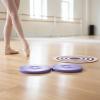 KiBcsLic Ballet Turnout Disc Portable Dance Rotating Board Anti-Slip Surface Round Pirouette for Dancers, Figure Skaters, Home Practice, Pink view 3
