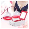 Electric Breast Massager, Electrotherapy & Vacuum Therapy Double Cup Pump Bust Lift Enhancer, Enlargement for Fast, Firming Care(D Cup) view 1
