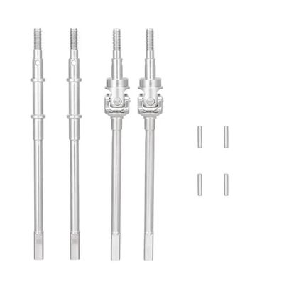 MIGHTY SCAPERS RC Crawler Drive Shaft 1/10 Scale Stainless Steel Front Rear Compatible with II 90046 90047