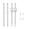 MIGHTY SCAPERS RC Crawler Drive Shaft 1/10 Scale Stainless Steel Front Rear Compatible with II 90046 90047 view 1