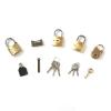LLTCMAOYI Montessori 5-Keys Lock Sets, Wooden Montessori Materials Learning & Education Toys,Bamboo Trays view 3