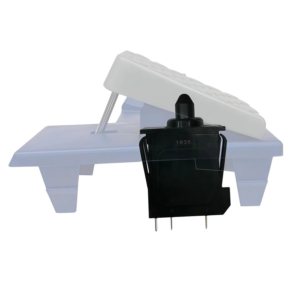 00801-2039 Accelerator Gas Foot Board Assembly Compatible with Power Wheels Replacement Accelerator Pedal Part