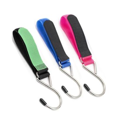 18 Pcs Baby Stroller Hook Self-Adhesive Strap