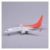 ALHROEUO Miniature Scale 1 400 for Shenzhen Airlines Boeing 737 Simulation Alloy Aircraft Model Airplane Ornament Gift Flying Toy Game Kits view 3