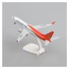 ALHROEUO Miniature Scale 1 400 for Shenzhen Airlines Boeing 737 Simulation Alloy Aircraft Model Airplane Ornament Gift Flying Toy Game Kits view 4