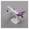 Miniature Scale 1 400 for Air Russia Aeroflot A350 Diecast Aircraft Model Airplane Kits Alloy Metal Decoration Home Flying Toy Game Kits view 3