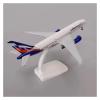 Miniature Scale 1 400 for Air Russia Aeroflot A350 Diecast Aircraft Model Airplane Kits Alloy Metal Decoration Home Flying Toy Game Kits view 4