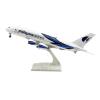 ALHROEUO Miniature Scale 1 240 for Malaysia Airways A380 Resin Aircraft Model with Landing Gear Aviation Enthusiasts Gifts Flying Toy Game Kits view 1