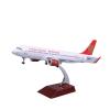ALHROEUO Miniature Scale 1 400 for Auspicious Aviation Airbus A320 Simulation Assembled Alloy Model Aircraft Flying Toy Game Kits view 1