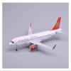 ALHROEUO Miniature Scale 1 400 for Auspicious Aviation Airbus A320 Simulation Assembled Alloy Model Aircraft Flying Toy Game Kits view 3