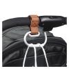 6Pcs Leather Cart Hooks Baby Stroller Hook Rotate 360 Degrees Multifunctional for Bags Accessories(Black Brown) view 4