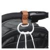 4 Pcs PU Leather Stroller Hooks Rotate 360 Degrees Multifunctional Compatible with Bags Accessories Christmas Gift(Khaki) view 4