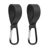 12Pcs Baby Stroller Hook Clip Aluminum Alloy Carabiner Cart Organizer Diaper Bag Shopping Pram Hanger Accessories view 2
