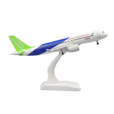 ALHROEUO Miniature Scale 1 400 for CMCC C919 Air Airlines Airplanes Alloy Aircraft Model Decoration Home Display Flying Toy Game Kits
