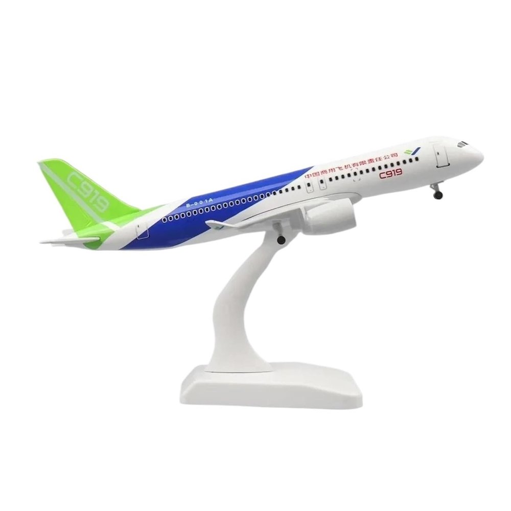 ALHROEUO Miniature Scale 1 400 for CMCC C919 Air Airlines Airplanes Alloy Aircraft Model Decoration Home Display Flying Toy Game Kits