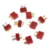 5-Pair T Plug Connector Deans Male Female Compatible with RC Lipo ESC Helicopter view 2