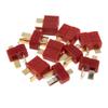 5-Pair T Plug Connector Deans Male Female Compatible with RC Lipo ESC Helicopter view 3