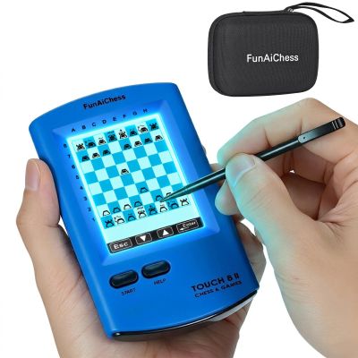 Electronic Chess Computer with Case,Learning Game for Kids & Families