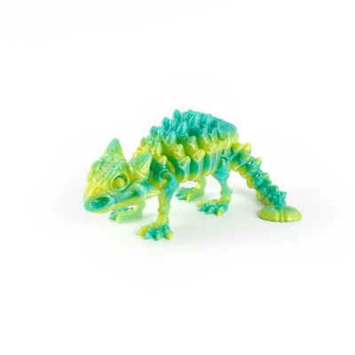 3D Printed Tyrannosaurus Rex Dinosaur Model Articulated Full Movable Realistic Figure Birthday Gift Desktop Decor(11,11.5cm MINI)