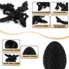 4PCS 3D Printed Dragon Egg with Dragon Inside Articulated Fantasy Dragon Model Easter Mystery Surprise Toy Collectible Gift(4 Pcs Luminous Rainbow a) view 3