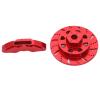 RC Brake Disc Aluminum Alloy High Strength Upgrade Parts for Axial RBX10 RC Car (Red) view 2
