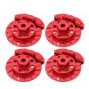 RC Brake Disc Aluminum Alloy High Strength Upgrade Parts for Axial RBX10 RC Car (Red) view 4