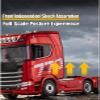 770S 1/18 RC Semi Trailer, 6x4 Heavy Duty Tractor Truck with Rear Wheel Drive, 19CH Light Sound Effects Remote Control Lorry Car,Red view 2