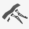 RC car Components Compatible with Tamiya for TT01 for TT02 XV01 for HSP 94123 FW06 for Sakura 1/10 RC Car Upgrade Parts Metal Tail Wing Rear Spoiler view 2