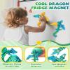 4 Pack 3D Printed Dragon Egg with Articulated Flying Dragon Inside Surprise Toy Movable Wings Fidget Model Collectible Gift(Colorful Set B - 4 Pack) view 4