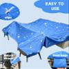 Blanket Fort Building Kit for Kids, Make a Portable Playhouse, Magic Play Tent Boys Girls Indoor Outdoor Build Set, STEM Children Toy, Best Gift for Children, Ages 4, 8, 12 + view 4