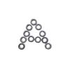 10pcs Iron Base Shaft Sleeve Inner Diameter 3mm Outer Diameter 6mm Lenght 2.5/5.5mm Powder Metallurgy Oil Bearing for RC Model(3 x 6 x 5.5mm) view 1
