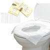 20 Pcs Disposable Travel Toilet Seat Covers,Portable Seat Mats Pads for Public Hotel,Thickened Waterproof Pad Bathroom Protectors Restroom,Individually Wrapped Cushions for Men Women Girls view 1