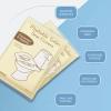 20 Pcs Disposable Travel Toilet Seat Covers,Portable Seat Mats Pads for Public Hotel,Thickened Waterproof Pad Bathroom Protectors Restroom,Individually Wrapped Cushions for Men Women Girls view 2