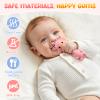 Baby Teething Rattle Toys for 3-6 6-12 Month, BPA Free Silicone Teether view 4