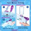 2 PCS Electric Water Gun, Ultimate Battle Blaster Water Guns with Dual Nozzles High Capacity Automatic Squirt Guns Summer Outdoor Beach Swimming Pool Party Toy for Adult Kids view 3