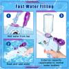 2 PCS Electric Water Gun, Ultimate Battle Blaster Water Guns with Dual Nozzles High Capacity Automatic Squirt Guns Summer Outdoor Beach Swimming Pool Party Toy for Adult Kids view 4