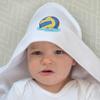 Azeeda 'Water Polo Ball' Baby Hooded Towel (HT00043546) view 2