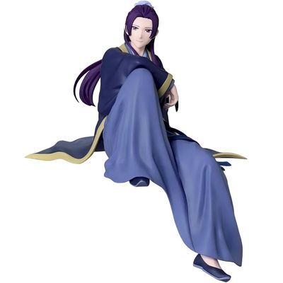 Anime Characters Jinshi and Maomao Figure Sitting Pose Maomao Cute Anime Girl Figure Statue Model PVC Desktop Decoration and Collectible 16cm