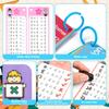 CCOCC 2026New 29Pcs Multiplication and Division Flash Cards, Math Flash Card with 4 Dry Erase Pens 2 Rings, Time Table Flash Cards for 1st to 3rd Grades Fun Learning with Math Game view 3