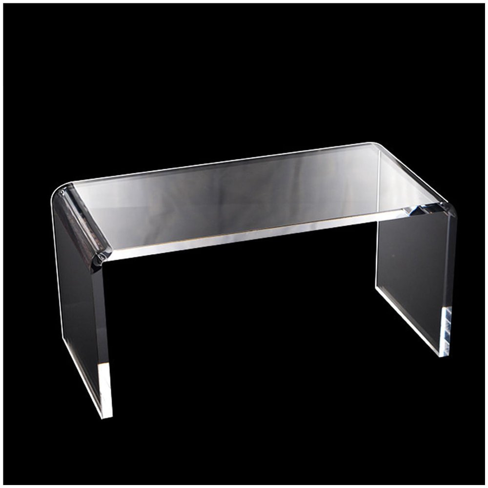CXGBQSJ Transparent Acrylic Desktop Display Stand, Clear Multi Use Riser for Retail Product Presentation, Figurine Display ,50*40*25cm
