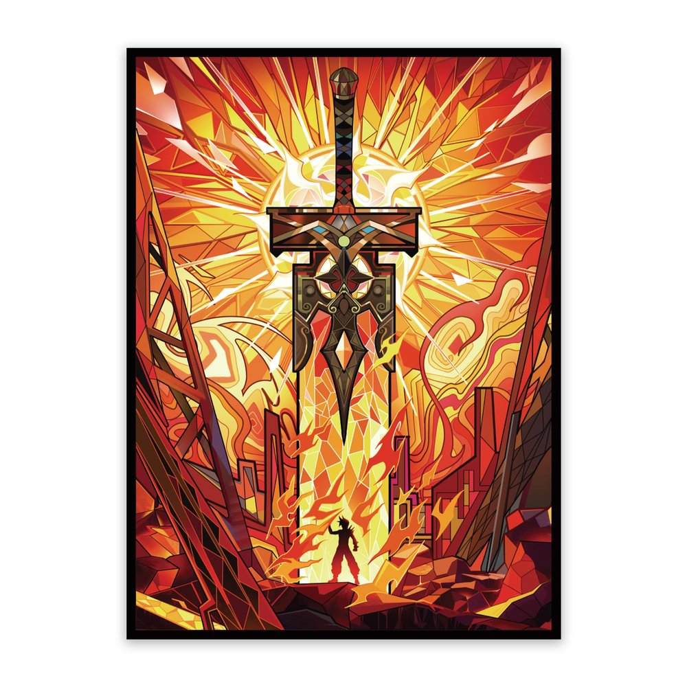 UAONO MTG Card Sleeves 100ct - Fantasy - Art Card Sleeves Deck Protector