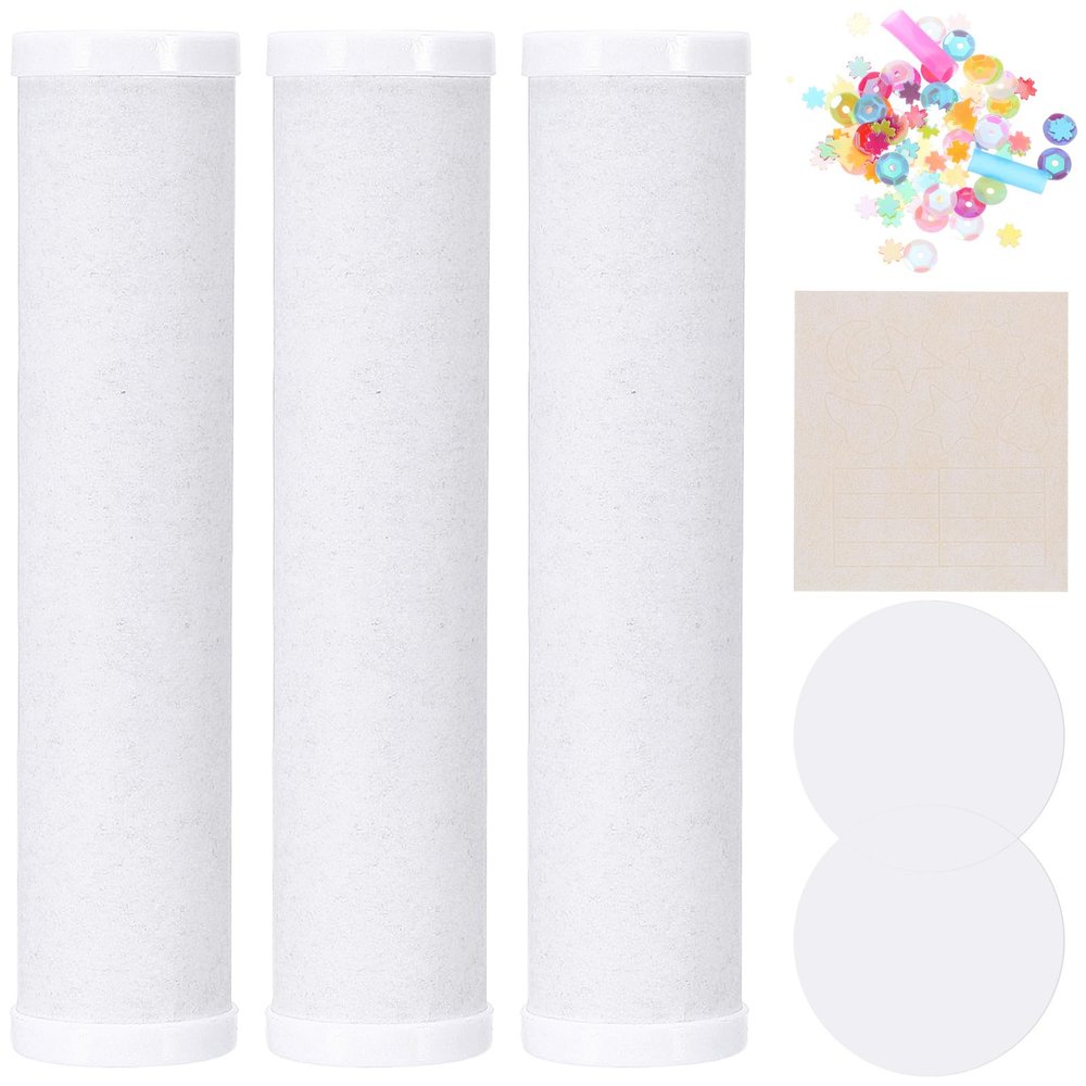 DOITOOL 15 Pcs Kaleidoscope Making Kit, Blank DIY Kaleidoscopes for Kids, DIY Paper Craft Materials, Hand Made Science Experiment Projects, Creative Art Activities for Home and Classroom