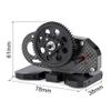 PDDSETorn 1/10 RC Crawler 2Low 30% Overdrive Transmission with Delrin Skid for SCX10 LCG Chassis view 2