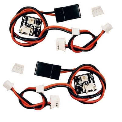 2 Sets DSK-123 Transponder for Mini-Z Racing Timing Compact 11x10x6mm, Unique ID, Indoor/Outdoor Use, Robitronic & Easylap Compatible